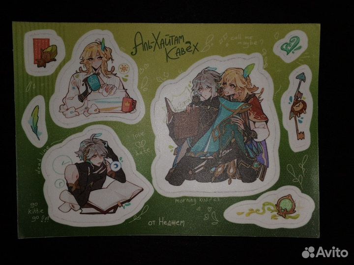 Авторский мерч геншин