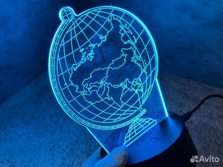 3Д ночник