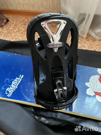 Сноуборд burton и ботинки