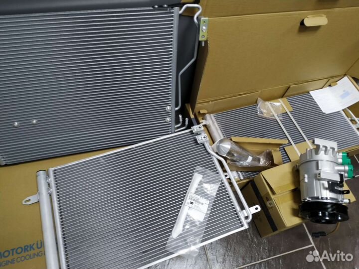 Радиатор кондиционера новый аналог