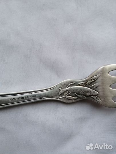 Вилки для рыбы мельхиор