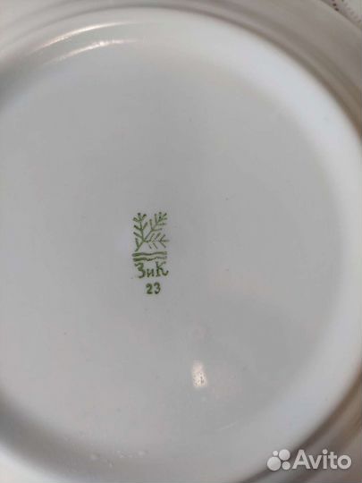 Фарфоровые тарелки СССР