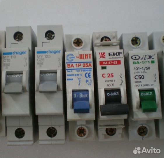 Выключатель-автомат, 230В