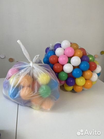 Шарики для сухого бассейна 200 шт