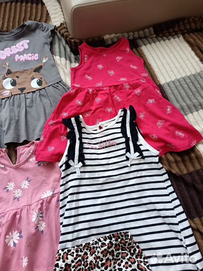 Детские вещи пакетом на девочку 92