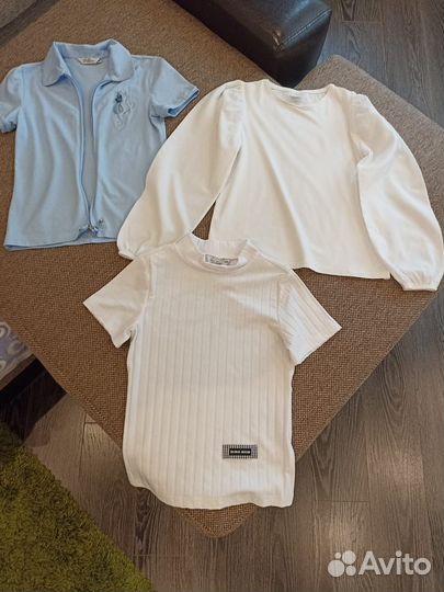 Блузки на девочку 134 размер