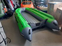 Лодка Reef Тритон 420 Fi нд; зелено-серая