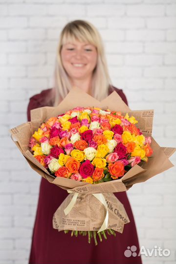 Букет 101 роза