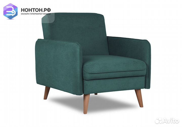Кресло книжка Энн зелёное