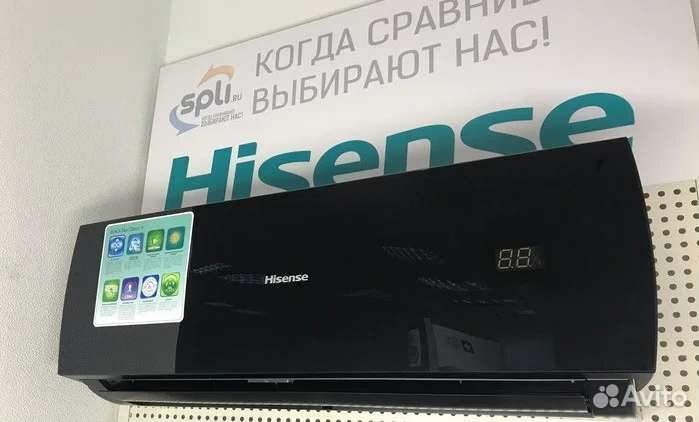 Сплит система Hisense Black crystal 11 DC Inverter