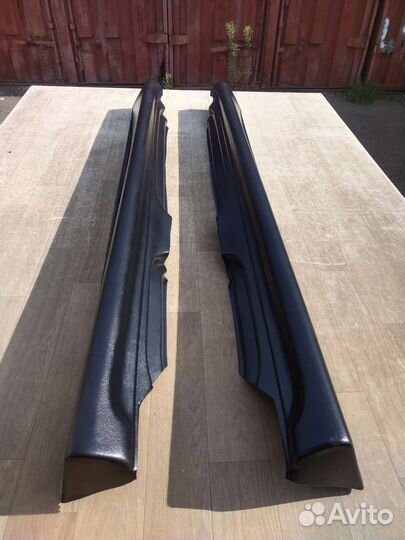 Накладки на пороги chevrolet niva до 2009 года