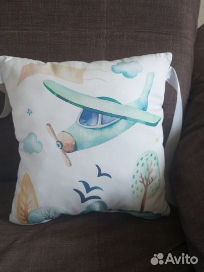 Бортики подушки в детскую кроватку