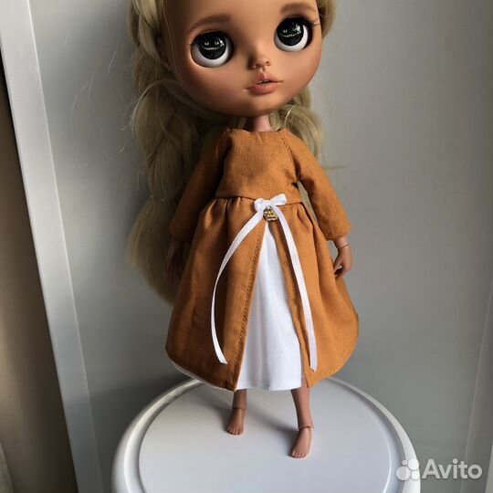 Одежда платья для кукол блайз Blythe обувь