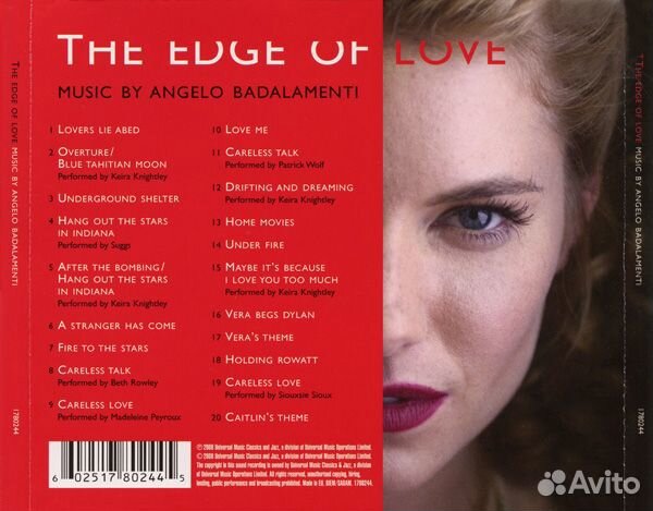 Angelo Badalamenti - Original Soundtrack: The Edge