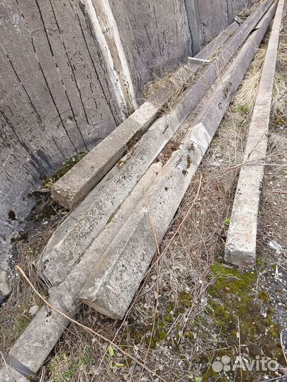 Продам балки, столбы,бетонные стропильные балки