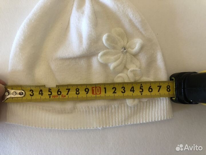 Шапка детская для девочки 6 месяцев