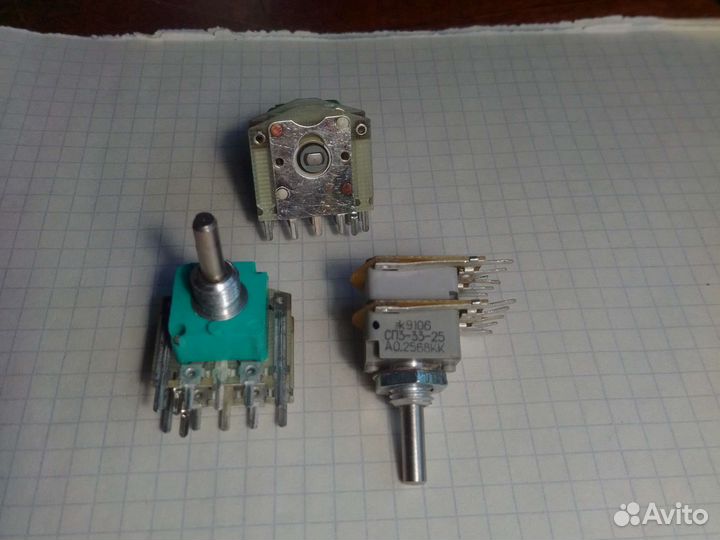 Регулятор громкости усилителей СССР