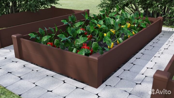 Грядки из алюминиевого профиля