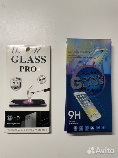 Защитные стёкла на iPhone (XR/7/XS-Max/11pro-Max)