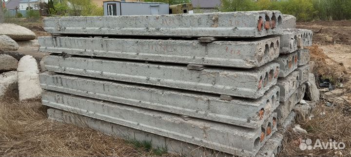 Продам жб плиты 3.2 метра и прогоны