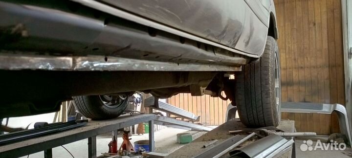 Замена порогов сварка авто