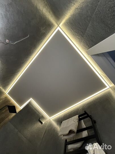 Натяжные потолки от производителя под ключ