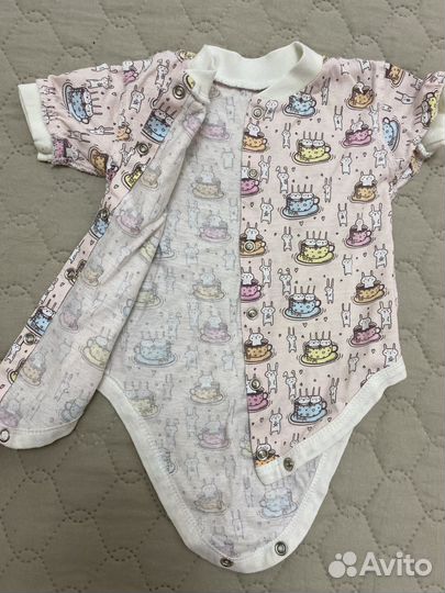 Вещи пакетом для новорожденной девочки