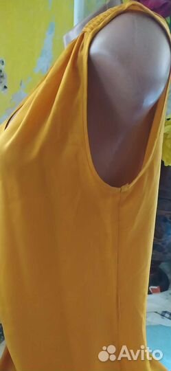 Платье элегантное желтое Syslay р. 46-48