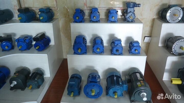 Электродвигатель аир 90L4 2,2кВт 1500об новый