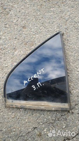 Стекло кузовное глухое заднее правое Hyundai