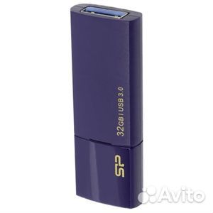 Флешка Silicon Power Blaze B05 32GB, синий