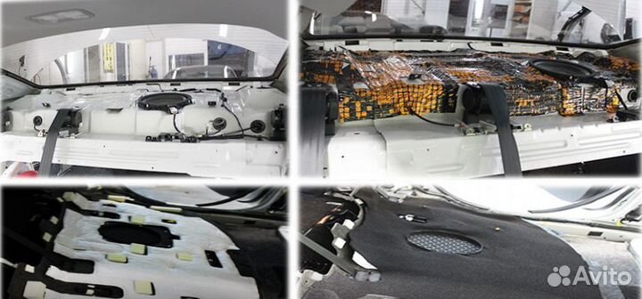 Шумоизоляция Автомобиля Комплексная mitsubishi OUT