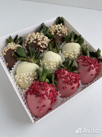 Клубника в шоколаде наборы