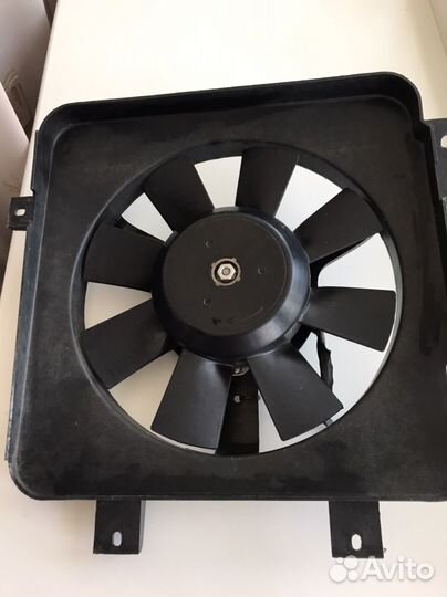 Мотор радитора 2106-2110 в сборе