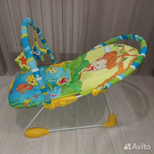 Шезлонг детский бу