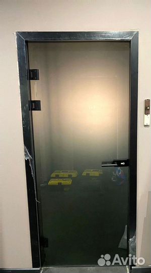 Стеклянная дверь по индивидуальным размерам