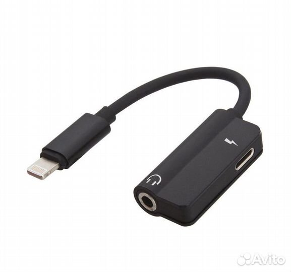 Lightning aux + зарядка