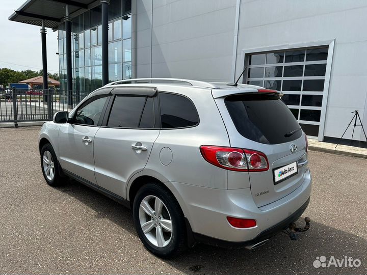 Hyundai Santa Fe 2.4 AT, 2011, 187 119 км