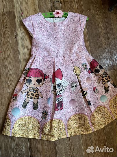 Платья праздничные для девочки 5-6 лет 104-110