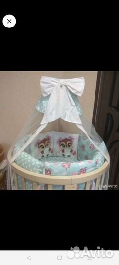 Бортики в кроватку