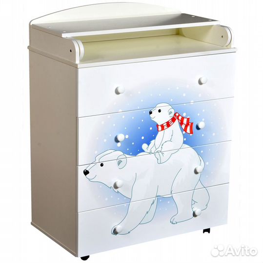 Комод с пеленальным столиком