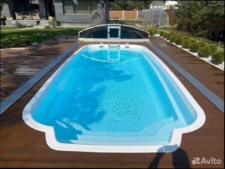 Композитный бассейн Атлантик premium