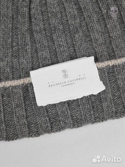 Brunello Cucinelli Оригинал шапка кашемировая