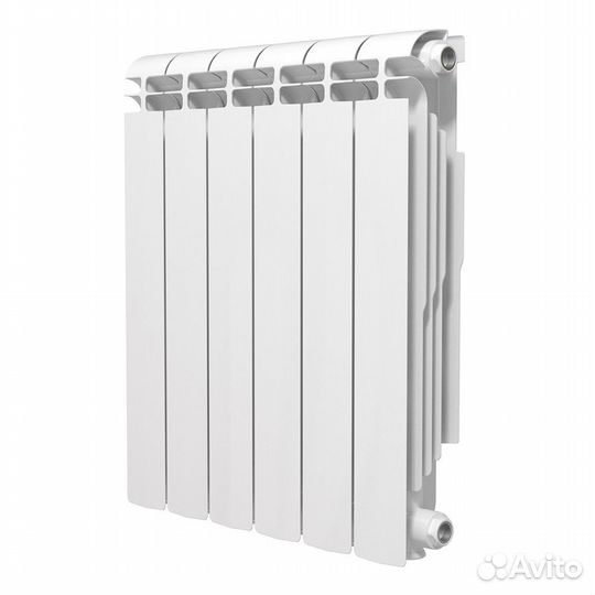 Алюминиевый секционный радиатор отопления Теплопри