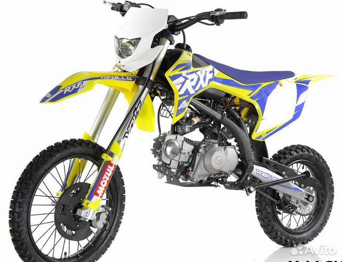 Питбайк apollo RXF freeride 125LE 17/14 tobolsk