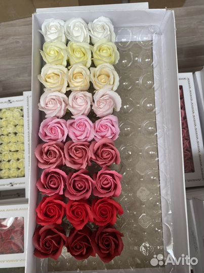 Мыльные розы оптом
