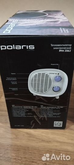 Тепло вентилятор polaris
