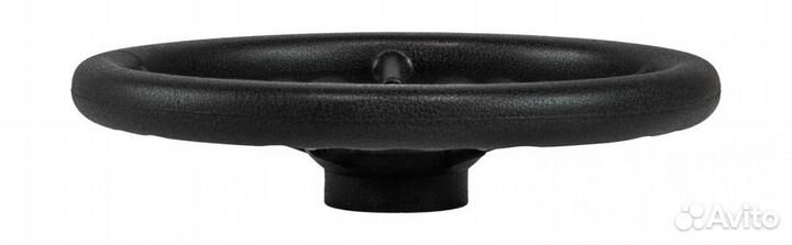 Рулевое колесо riva RSL черный спицы серебряные 32