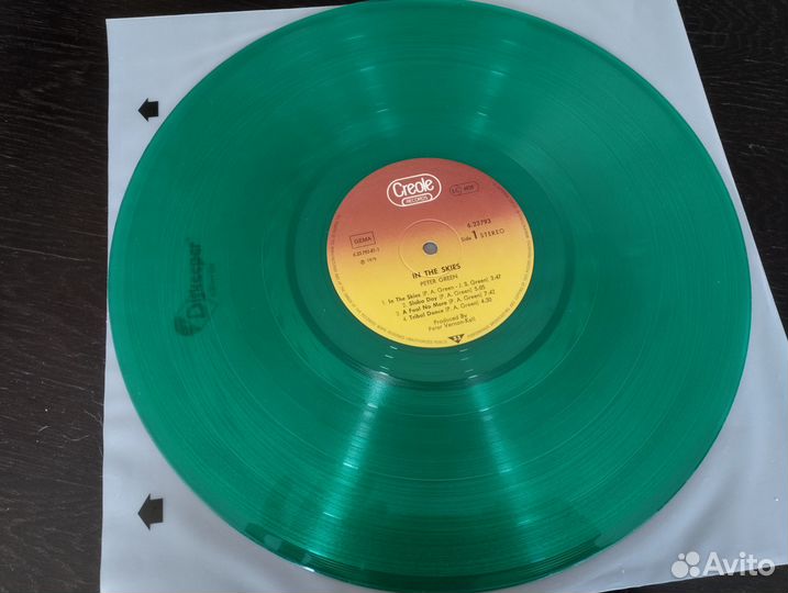 Peter Green – In The Skies 1979 Germany Creole Rec