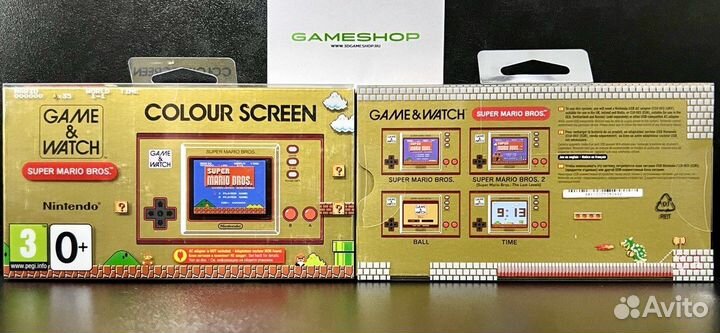 Nintendo Game & Watch Super Mario brosтhxa-S-raaaa